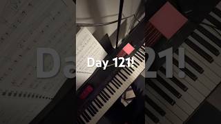 Day 121 on my music learning journey!