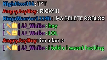 i got accused of hacking on arsenal.. again...