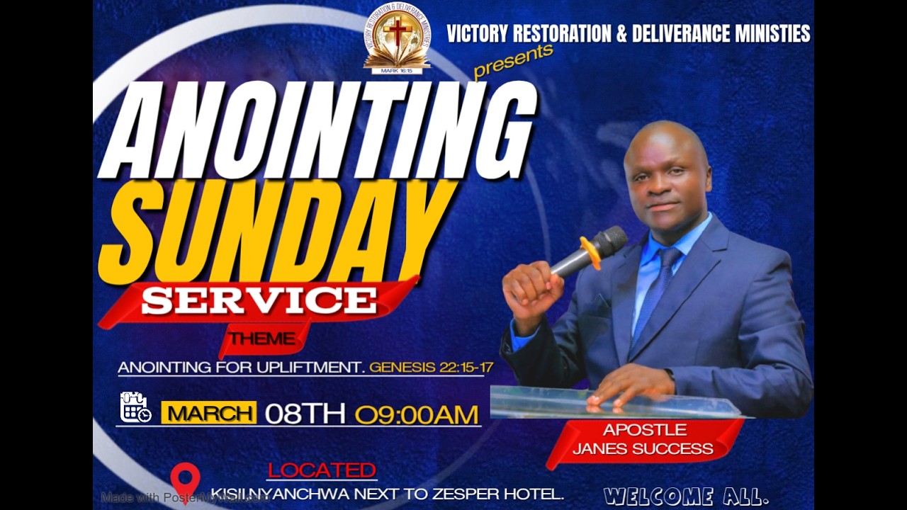 08/03/2026 || WORSHIP WITH US.