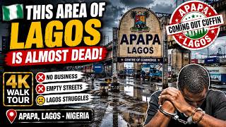 🇳🇬This Area of Lagos Is Almost Dead- APAPA 4K WALKING TOUR-LAGOS-NIGERIA