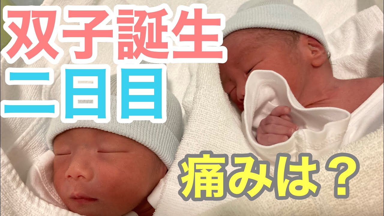8 動けない 痛すぎる 双子出産 翌日 帝王切開 赤ちゃん Vlog 双子 妊娠 Youtube