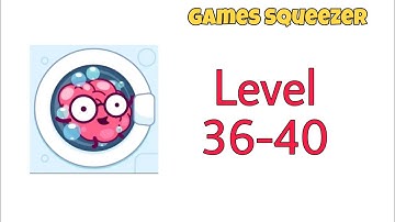 Brain Wash Level 36 37 38 39 40 Walkthrough Solution | Games Squeezer