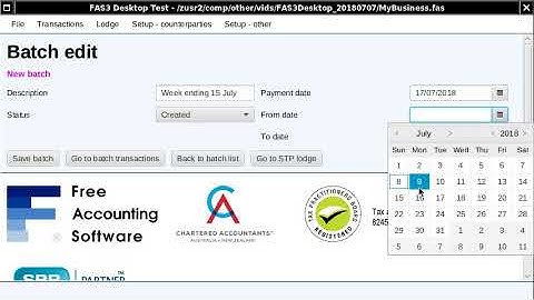 Single Touch Payroll - www.freeaccountingsoftware.com.au