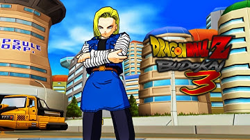 Dragon Ball Z Budokai 3 Trunks (Armor) vs Android 18