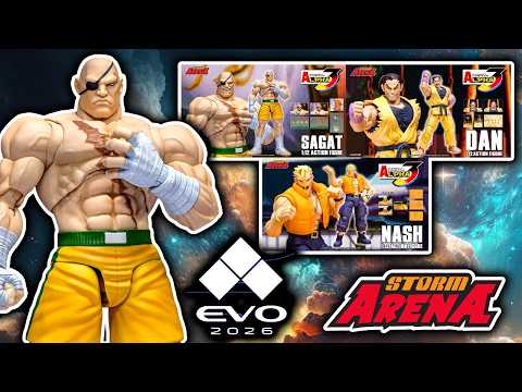 STORM ARENA STREET FIGHTER ALPHA 3 EVO 2026 EXCLUSIVE SAGAT DAN