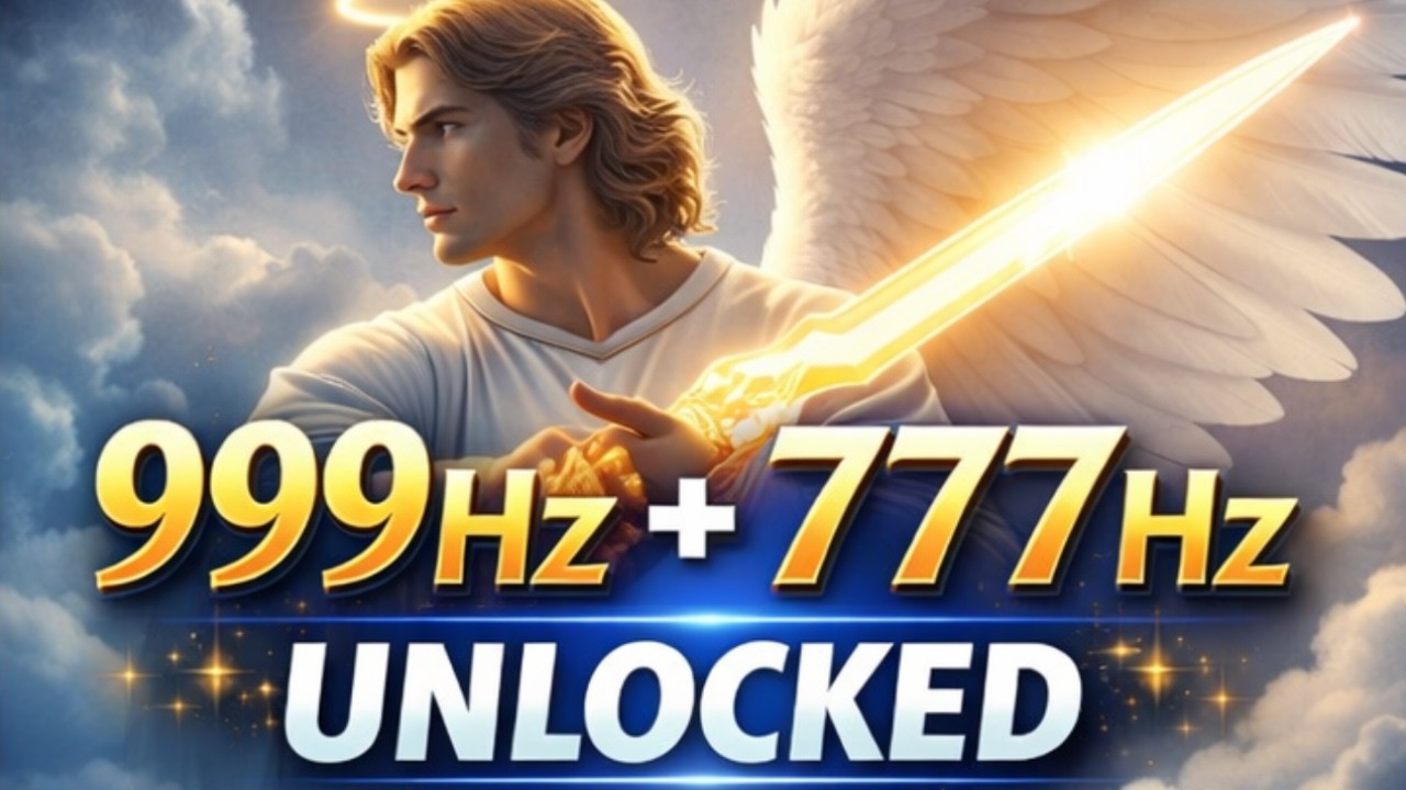 Release All Darkness Now — 999 + 777Hz Archangel Michael Cleansing Frequency ✨