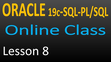 oracle online class 8 - Built in functions part 4