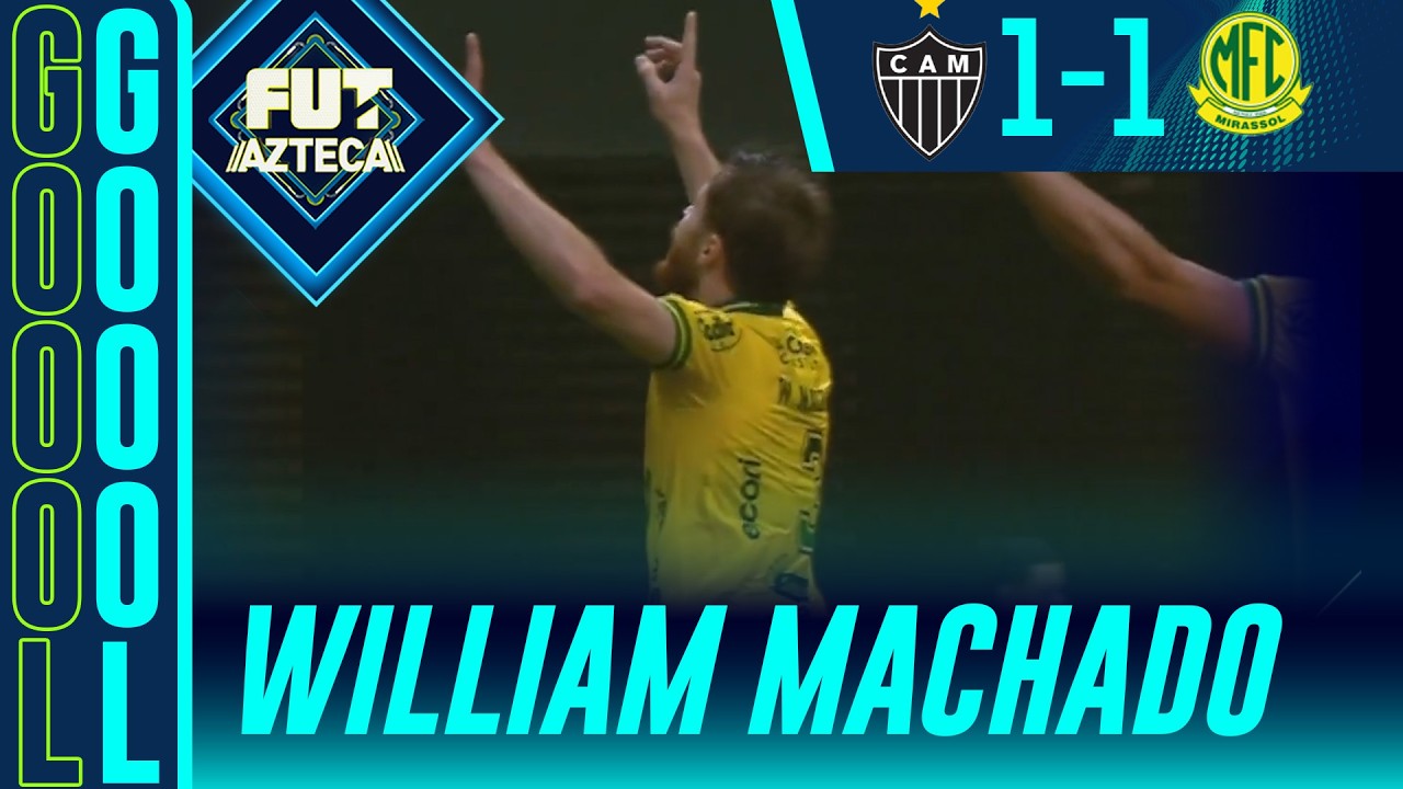 ¡GOL DE WILLIAM MACHADO! Mirassol 1-1 Atlético Mineiro | J16 | Brasileirao