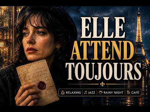🎵 French Vintage Jazz Chanson ☔ Sous la Pluie de Paris  Romantic Café Music for Relaxing & Study