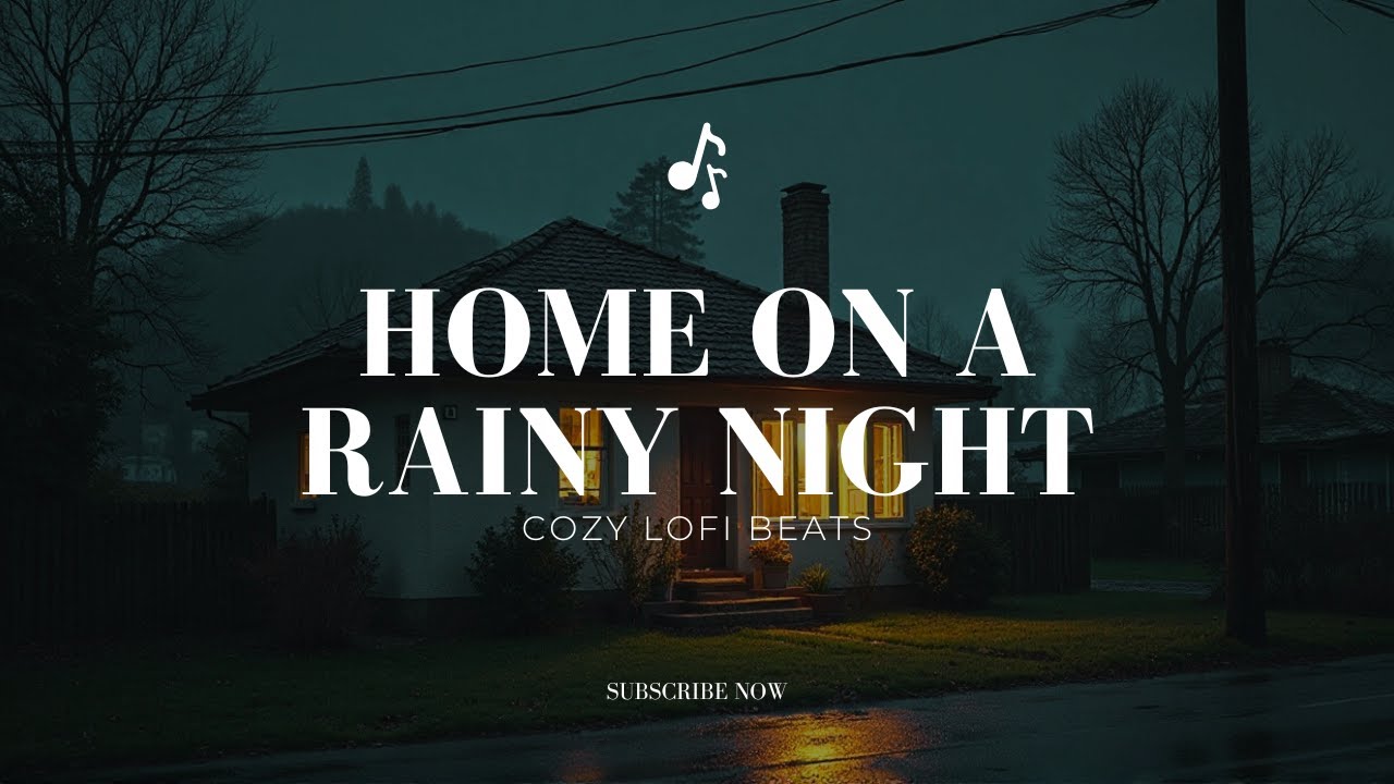 Home on a Rainy Night — Cozy Lofi Beats