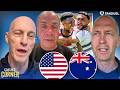Australia Couldn't Deal with USA's PHYSICALITY! USA vs Australia Reactions!