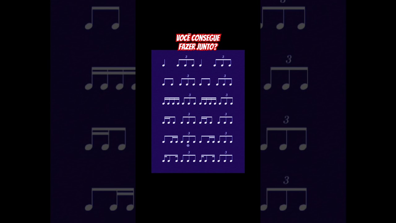 Estudo rítmico A3. ✅ 