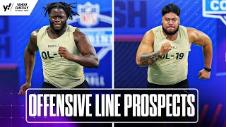 TOP 10 offensive line PROSPECTS to know in the 2024 NFL Draft | Fantasy Football Show | Yahoo Sports