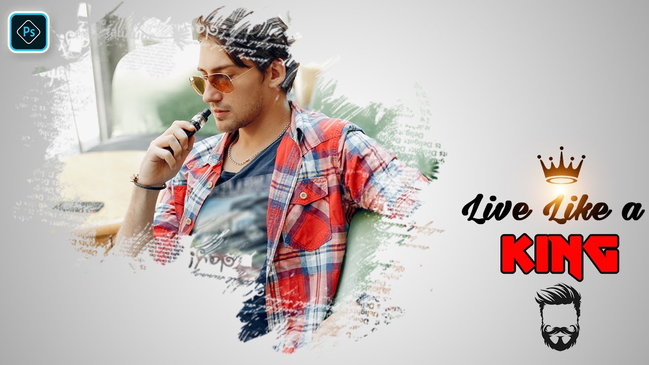 Instagram Viral King Concept Photo CC Tutorial YouTube