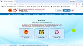 Hướng dẫn nộp tờ khai 01/TKN-CNKD Thông báo doanh thu 6 tháng hộ kinh doanh có doanh thu dưới 1 tỷ.