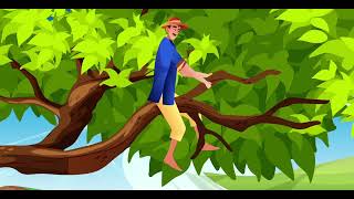 Imandar LakarHara The Honest Woodcutter In Urdu/Hindi Moral Story For Kids