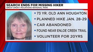 Search ends in tragedy for missing hiker, officials say