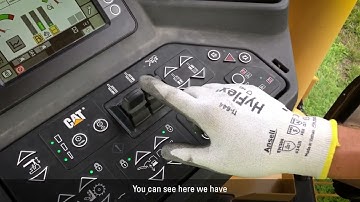 Operator Controls Overview - Cat® PM300 Series Cold Planers