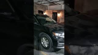 Walking Home through the grand front entry and private garage!