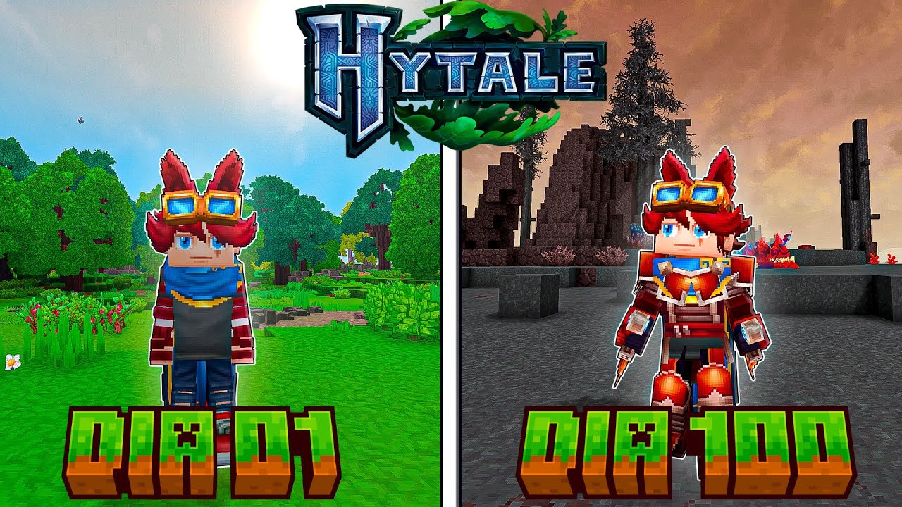 SOBREVIVENDO 100 DIAS NO HYTALE - LIVE [FINAL]