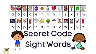 Secret Code Sight Words #16 with Voice, Third Grade Dolch Reading Game, Virtual School Online READ!