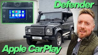 Land Rover Defender Gets Apple CarPlay! | Kenwood DMX8021