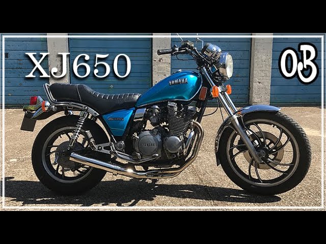 XJ650 Maxim with Delkevic 4 into 1 Exhaust Sound - YouTube