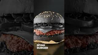 Burger King Si̇yah Burger