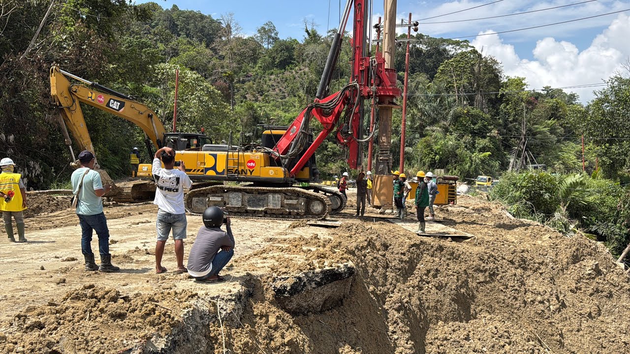 SEDIKIT MEMBINGUNGKAN‼️TIMBUNAN BERLUMPUR MENJADI TITIK PERTAMA PENGEBORAN “DPT”