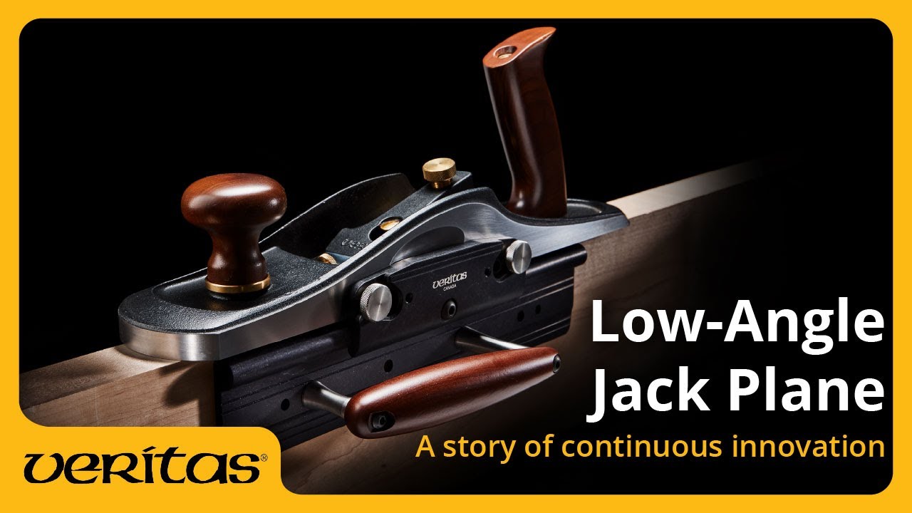 Veritas Low-Angle Jack Plane - A story of continuous innovation - YouTube