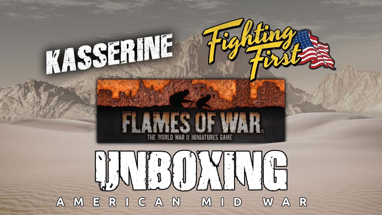 UNBOXING AMERICANS | North Africa Mid-War Forces