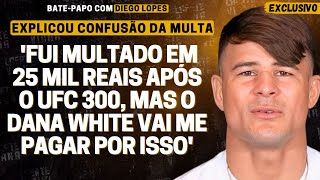 EXCLUSIVO! DIEGO LOPES EXPLICA CONFUSÃO APÓS VITÓRIA NO UFC 300 E REVELA PLANO PARA PRÓXIMA LUTA