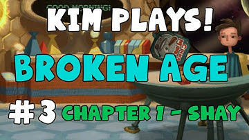 Kim Plays! Broken Age: Chapter 1 - Shay #3 - Exploring the Ship
