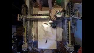 TimeLapse: 18 hours CNC Router Work in 3 minutes