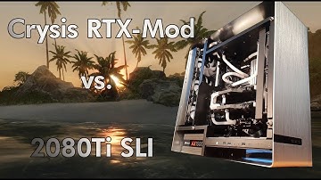 🌴Can It Run Crysis?🌴 2080 Ti SLI vs. Raytracing + Reshade Mod - Insane Graphics!