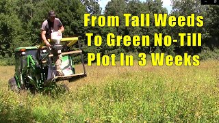 Planting NoTill Food Plots Step By Step