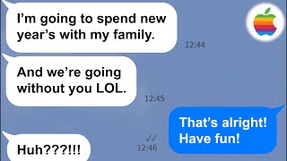 【Apple】My MIL keeps tormenting me but my mama's boy husband won't help. So on new year's eve I ...
