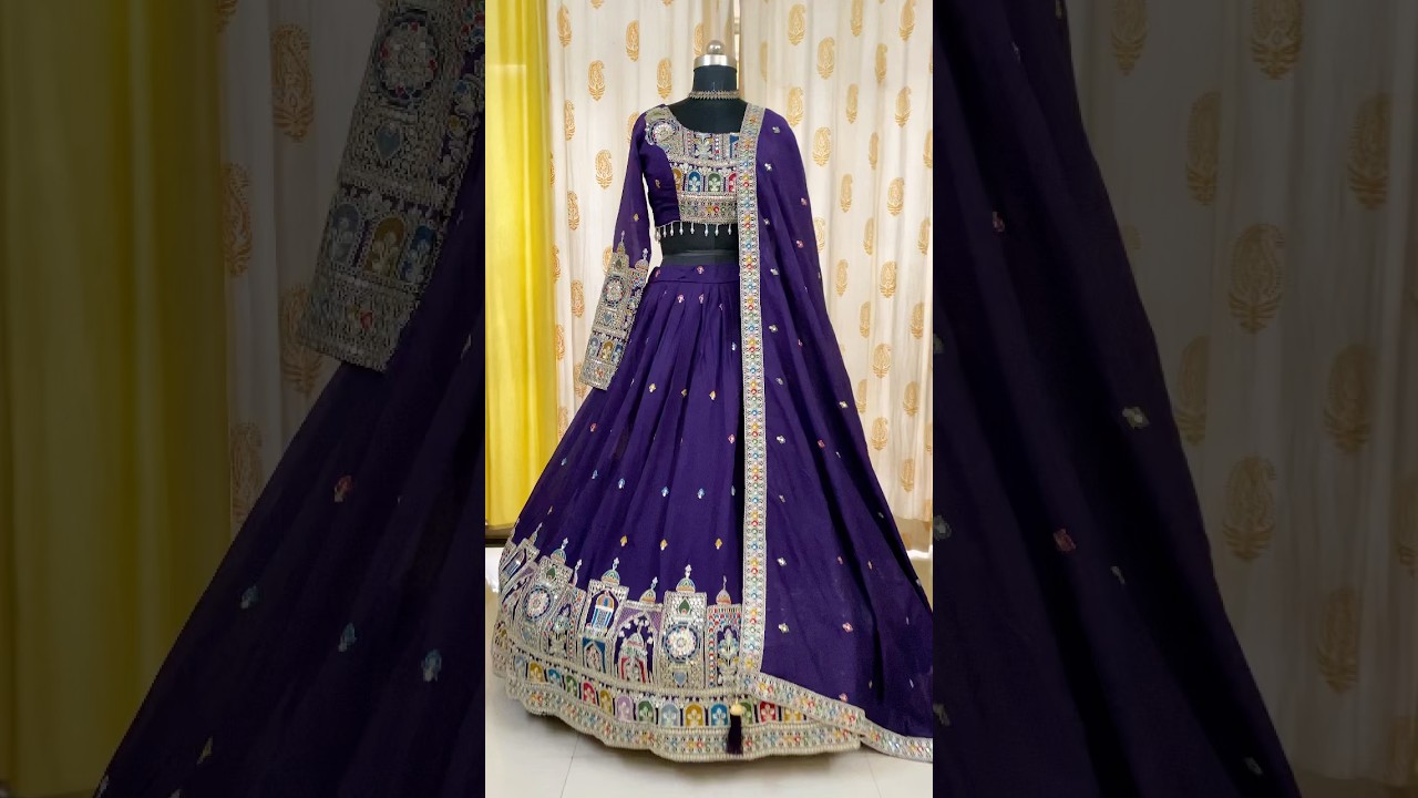 Purple Lehenga 