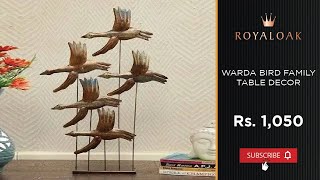 Royaloak | Warda Bird Family Table Decor