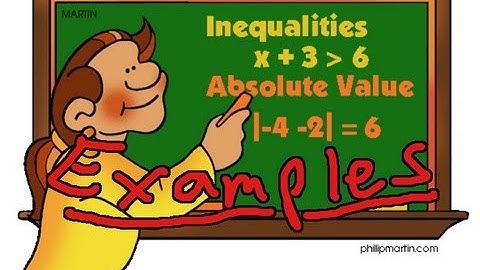 Absolute Values - Examples