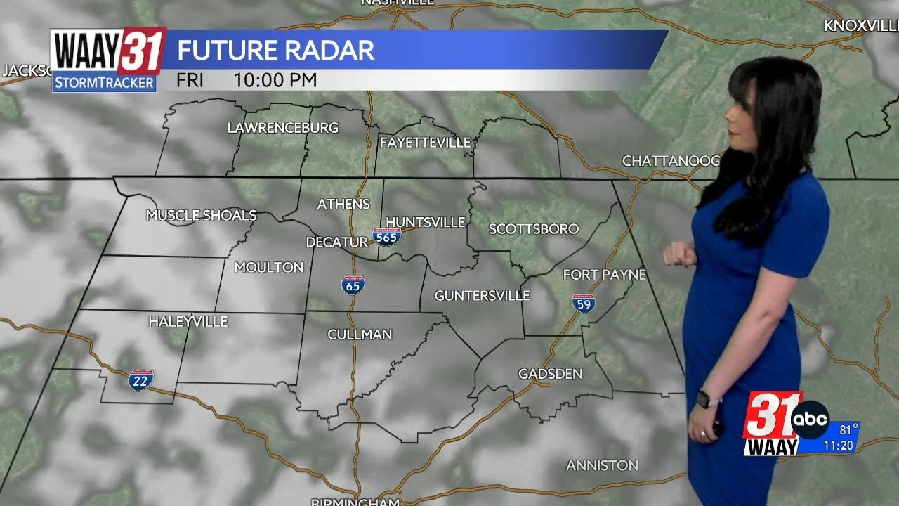 Small rain chances through the weekend - YouTube