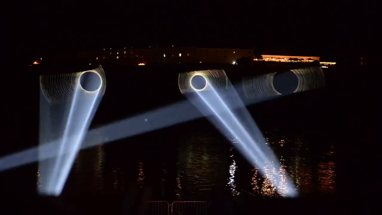 Laser Projections on Petrovaradin Fortress (Afterteaser)