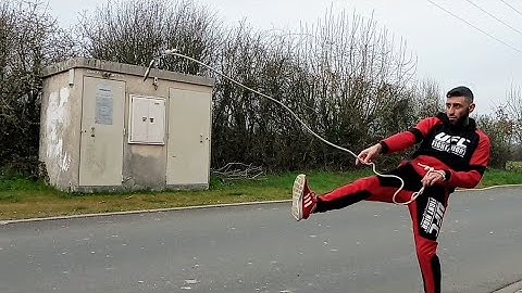 Rope dart combo in Slow motion