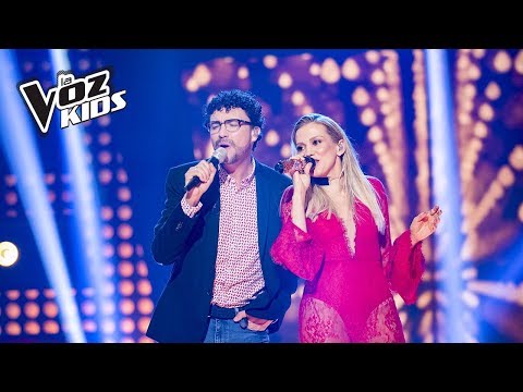 Fanny Lu y Andrés Cepeda cantan Amor Verdadero | La Voz Kids Colombia 2018