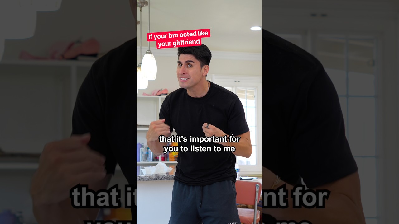 If your bro acted like your girlfriend 😅😳😂 #shorts #comedy #humor #funny #dating #relationship