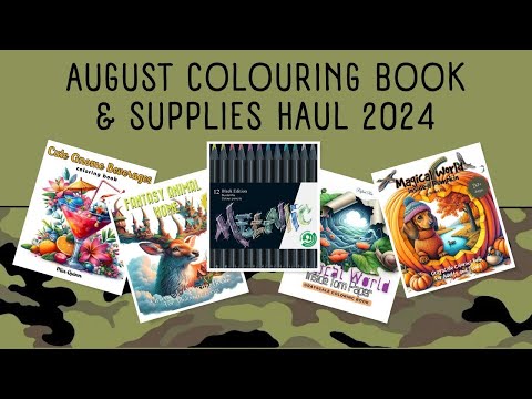 August Colouring Book