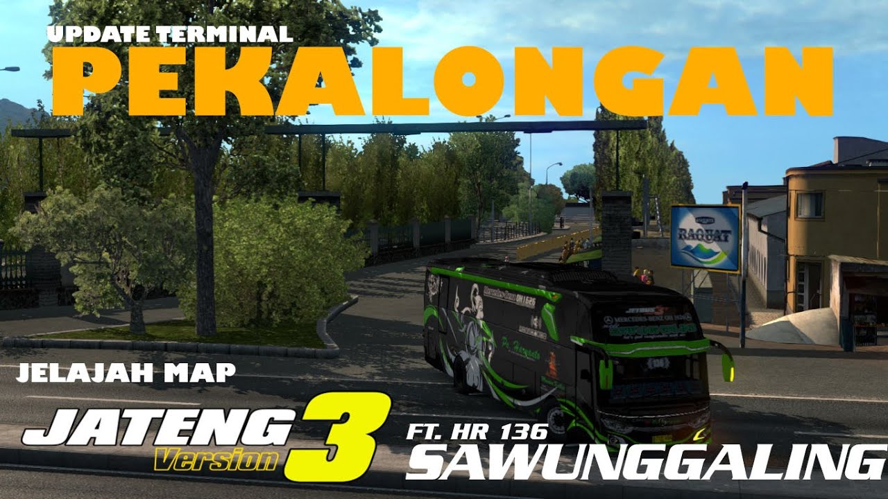 Jelajah Map jateng v3 Jalur Pekalongan linggapura ft hr sawunggaling | ETS2 Series Indonesia