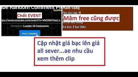 Chốt event và ăn mâm vàng miễn  và cập nhật giá bạc lên giá mới | Làng Lá Phiêu Lưu Ký - HTC game