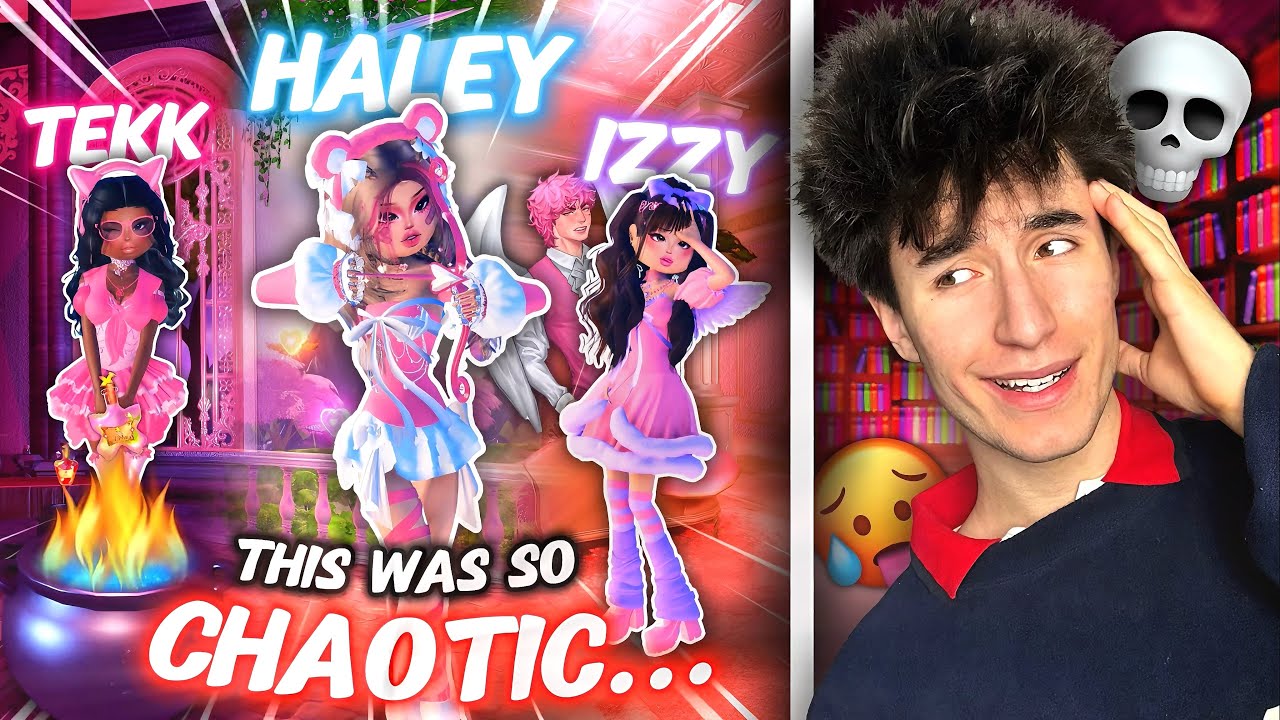 I FORCED DTI Youtubers To PLAY The NEW VALENTINES QUEST...*CHAOTIC*