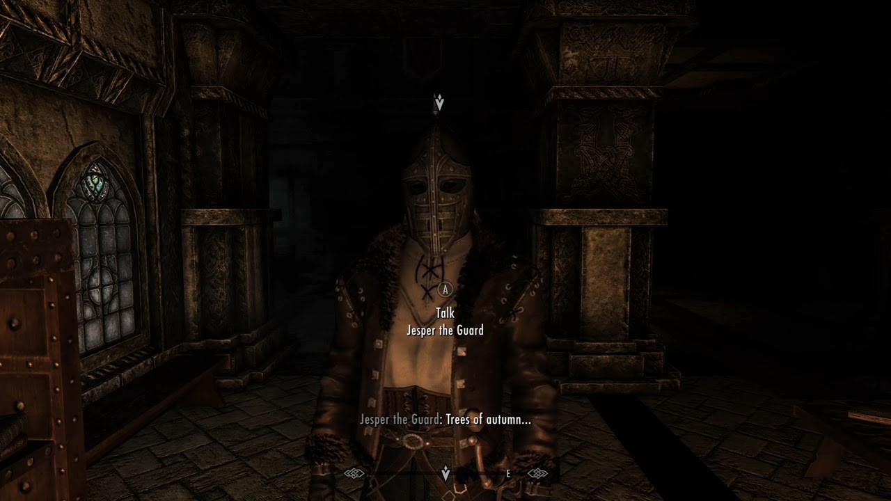 Свадьба с Йеспером, стражником | Skyrim Anniversary Edition